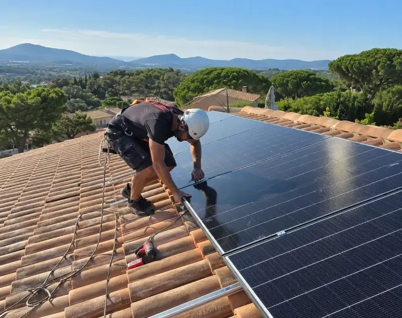 Installateur panneaux solaires Lauroux — pose photovoltaïque sur toiture