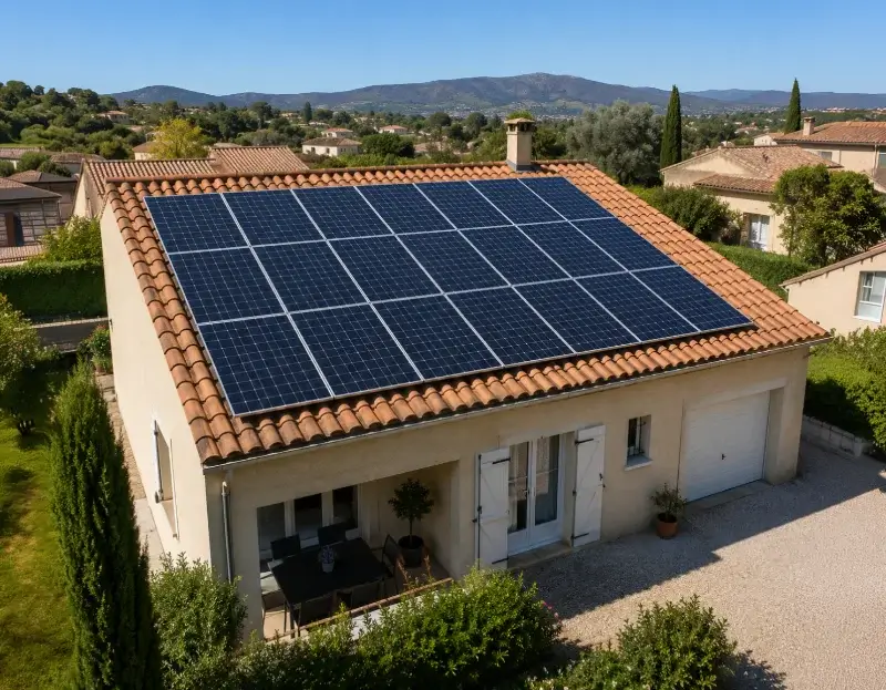 Prime à l'autoconsommation panneaux solaires Lauroux — aide financière de l'État